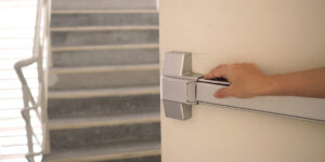 An image to show a Fire Door by Melwood Facilities