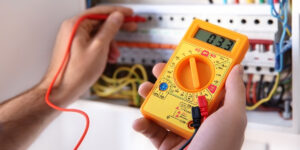 An image of a statutory inspection by Melwood Facilities